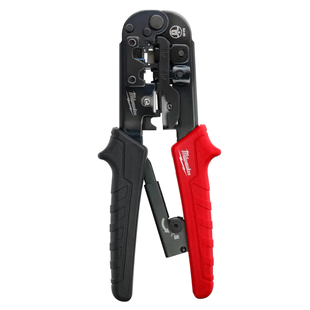 Milwaukee Ratcheting Pass-Through Crimper & Stripper from Columbia Safety
